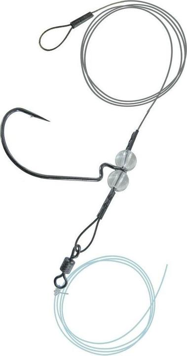 Actual product image Jenzi Drop-shot rig with offset hooks