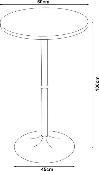 Actual product image En.Casa Vantaa (Ø 60 x 100 cm)
