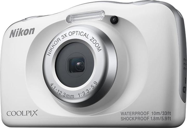 Actual product image Nikon Coolpix W150 White (30 - 90 mm, 13.20 Mpx, 1/3.1")
