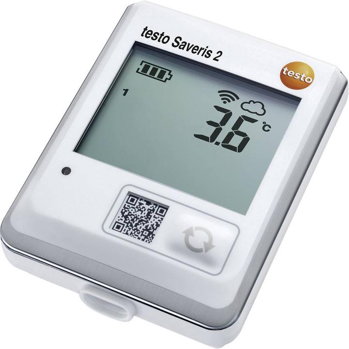 Immagine prodotto Testo Saveris 2-T1 - Data logger wireless con display e sensore di temperatura NTC integrato (Custodia del dispositivo di misurazione)
