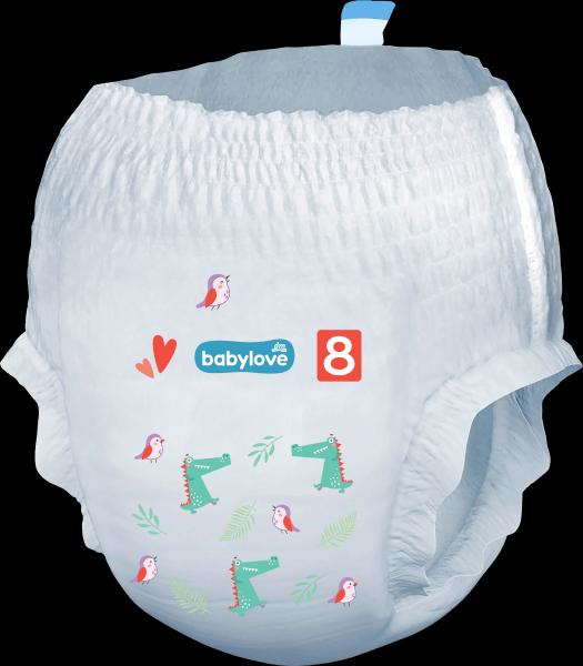 Produktbild dm babylove Baby Pants Premium (Gr. 8, 16 Stück)
