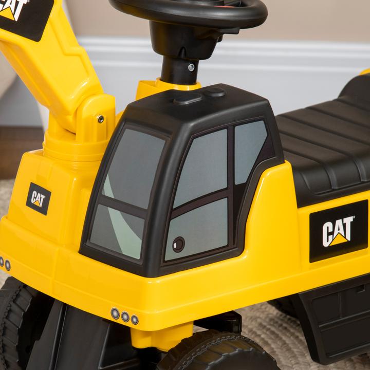 Actual product image Homcom Seated excavator with controllable bucket