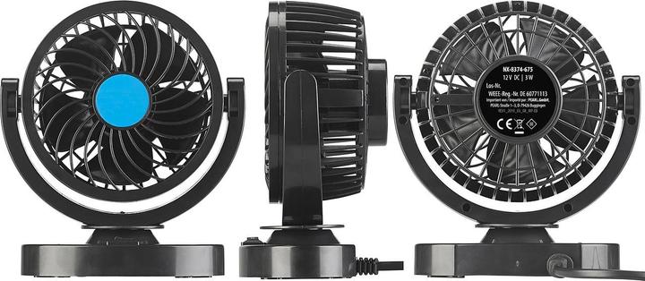 Produktbild Lescars Kfz-Ventilator
