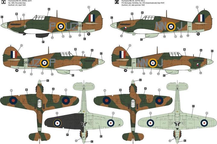 Image du produit Hobby 2000 Hawker Hurricane Mk.IIA