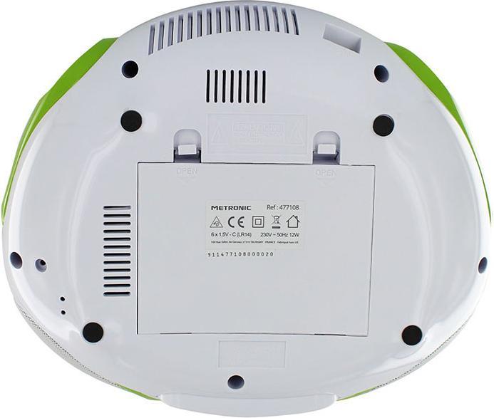 Image du produit Metronic Gulli CD MP3 Radio Portable Stereo (CD Player, MP3)