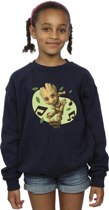 Produktbild Guardians Of The Galaxy Groot Musical Notes Sweatshirt Mädchen (140, 146)