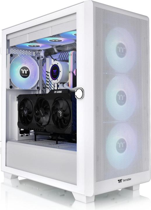 Thermaltake S250 TG ARGB Snow White (ATX, mATX, Mini-ITX)