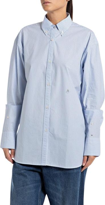 Immagine prodotto Replay Camicia a righe confort donna cotone popeline (XS)