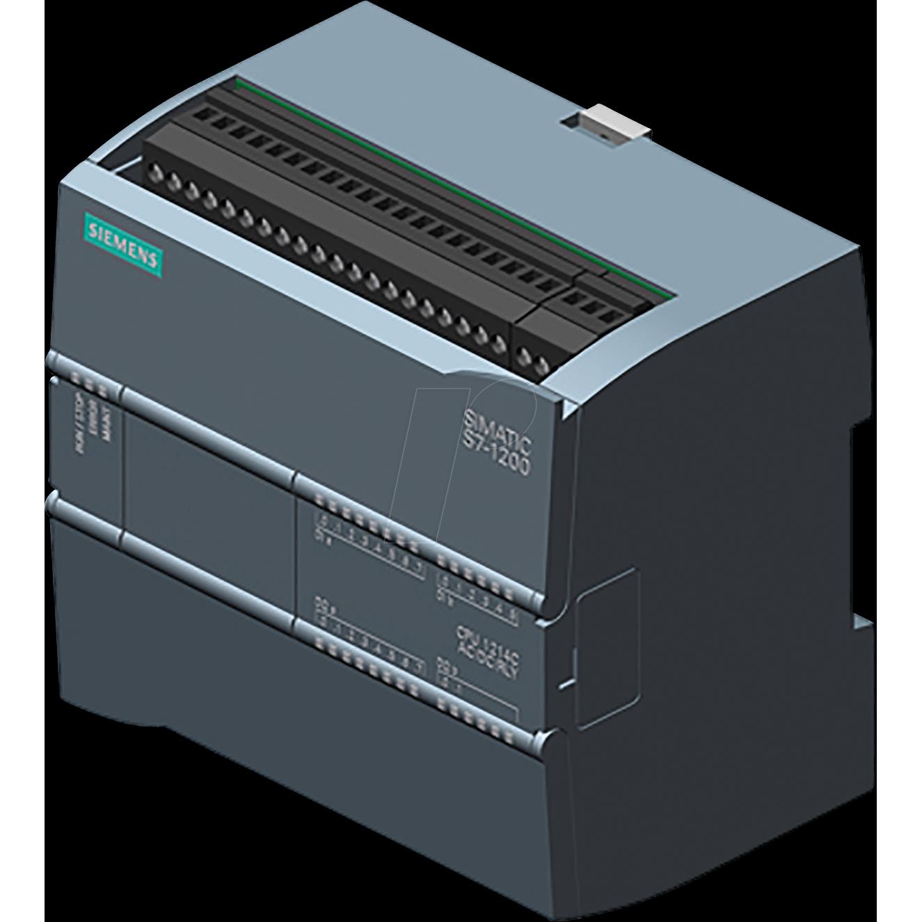 Thumbnail - Siemens SIMATIC S7-1200 CPU 1214C, AC/DC/Relay, Relais