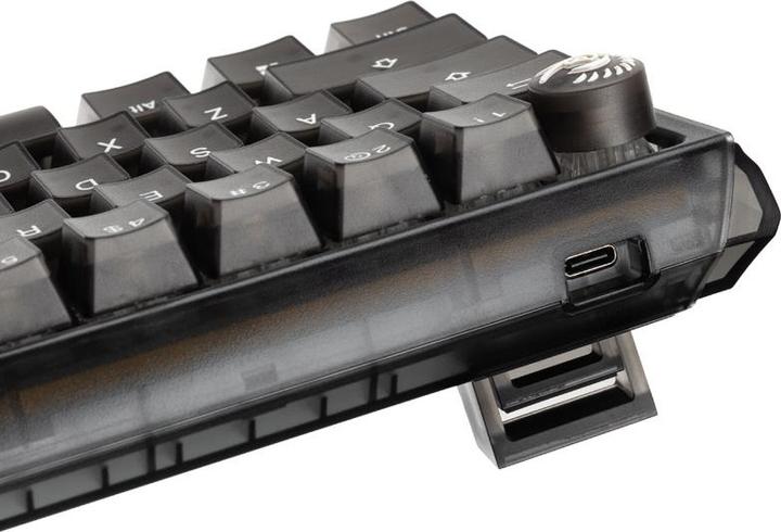 Image du produit Ducky One 3 Aura Black Mini Gaming Keyboard, RGB LED - Gateron Baby Kangaroo (US) (US, Filaire)