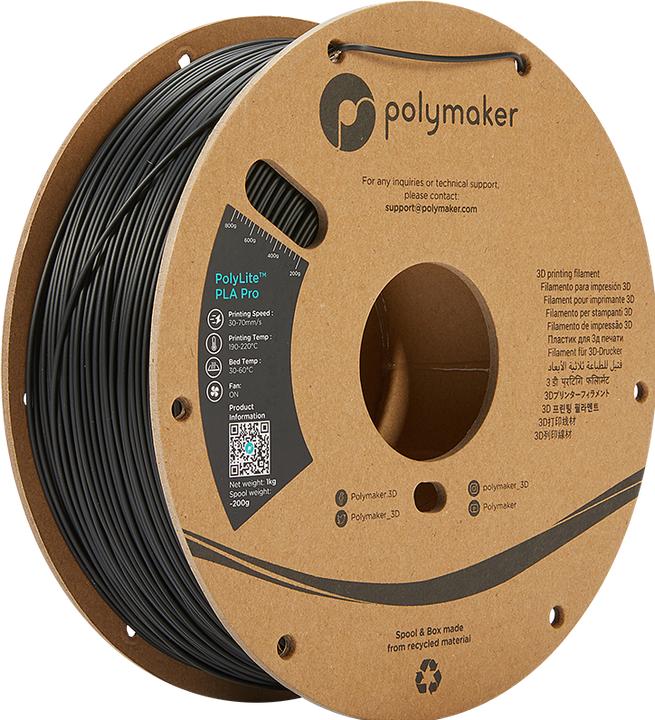 Actual product image Polymaker PolyLite PLA PRO Army Green 1.75mm 1kg (PLA-R, 1.75 mm, 1000 g, Green)