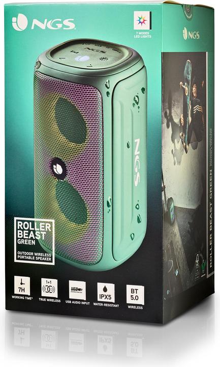 Actual product image NGS Roller beast green (7 h)