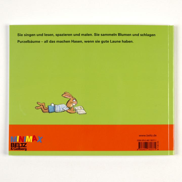Actual product image Wenn Hasen gute Laune haben (German, Axel Scheffler, Frantz Wittkamp, 2025)