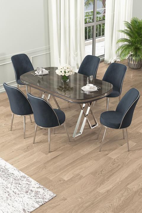 Actual product image Hanah Home Lai Dining TableChairs Set (Metal)