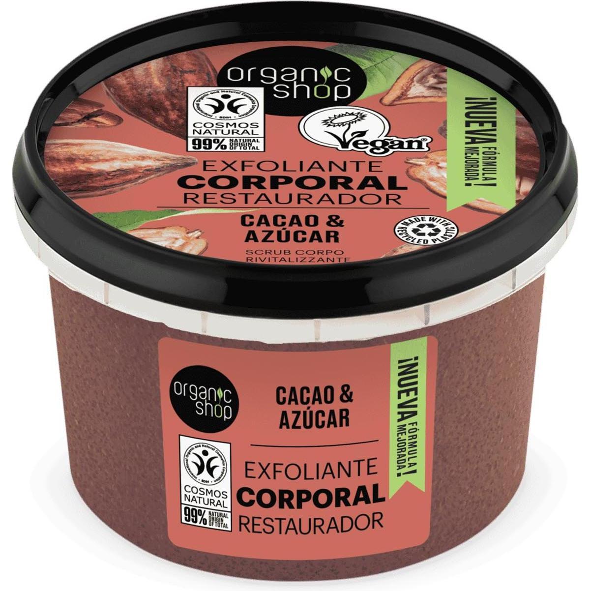 Organic Shop, Duschmittel, Exfoliante Corporal Belgian - Chocolate -