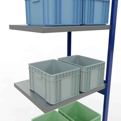 Image du produit Schulte Lagertechnik Système enfichable Élément suivant MULTIplus250 avec traverse de longueur