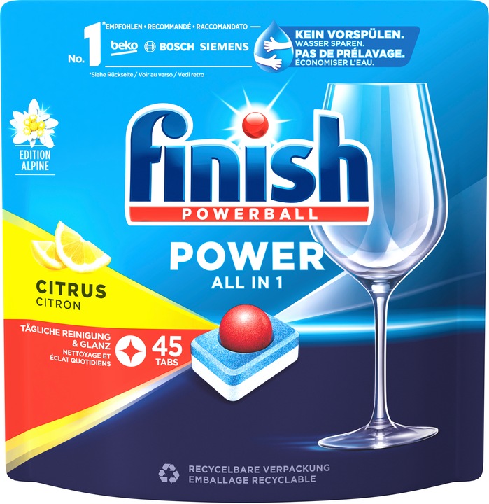 Finish Power All-in-1 (Tabs, 45 x)