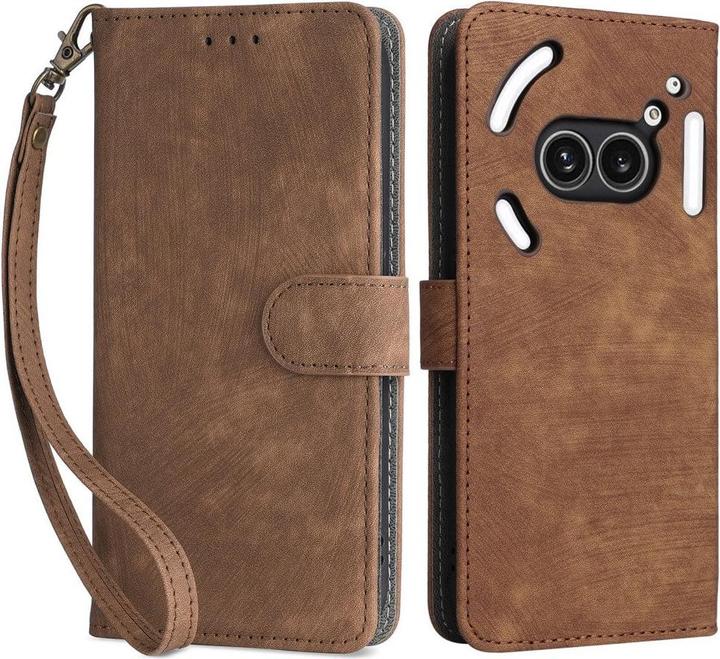Cover-Discount Nothing Phone (2a) - Etui en cuir avec bloqueur RFID (Nothing Phone (2a))