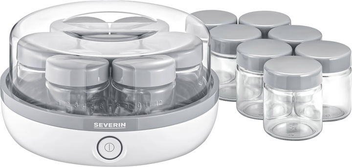Actual product image Severin Yogurt maker with 7 glasses