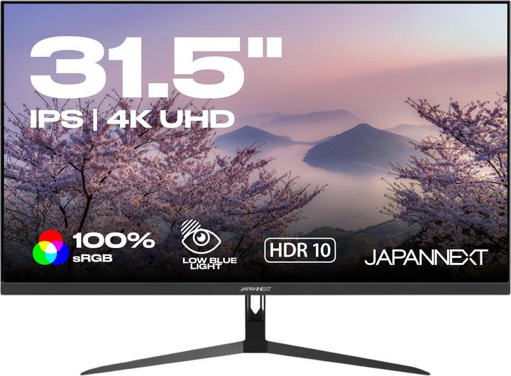 Actual product image Japannext 80,0cm JN-IPS315UHDR 16:9 HDMI/DP UHD (3840 x 2160 Pixels, 31.50")
