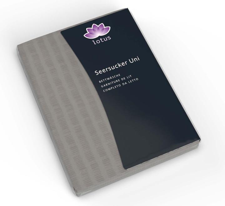 Actual product image Lotus Bettwaren Satin seersucker (Pillowcase, 40 x 40 cm)