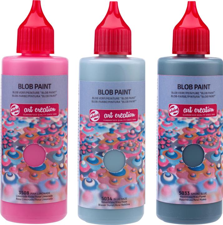 Productafbeelding Talens Blob Paint Pink, 3 Stk. (80 ml)