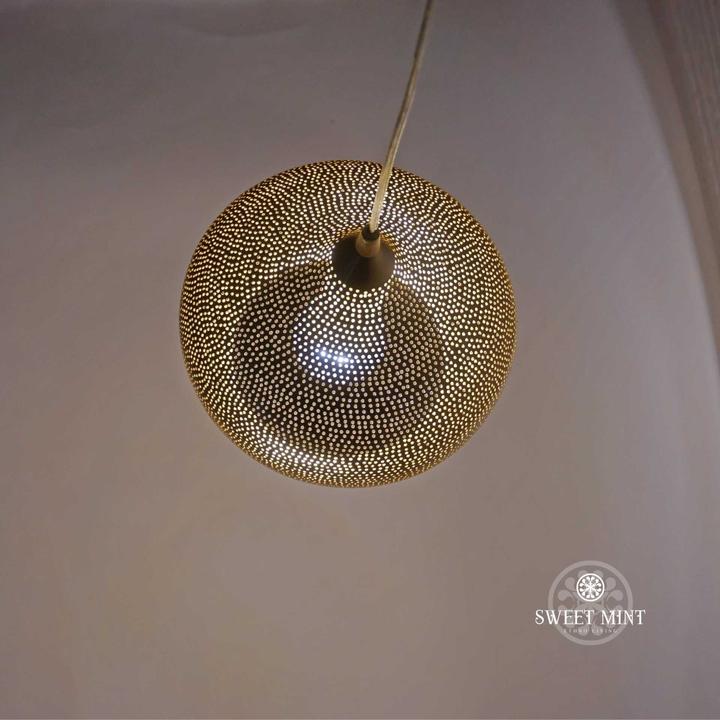 Image du produit Sweet Mint Lampe orientale Potiki Dots (E27)