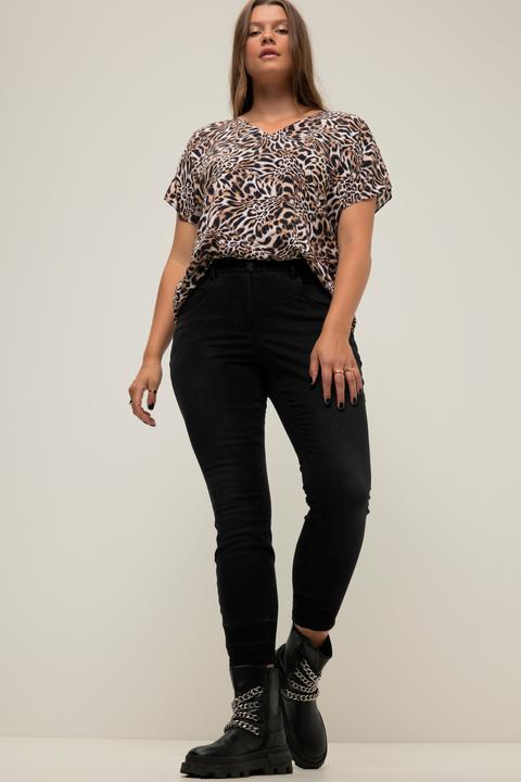 Produktbild Studio Untold Skinny-Jeans, Falten am Saum, 5-Pocket (54)
