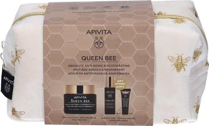 Image du produit Apivita Promo Queen Bee Rich Texture 50ml, Serum 10ml & Eye Cream 2ml