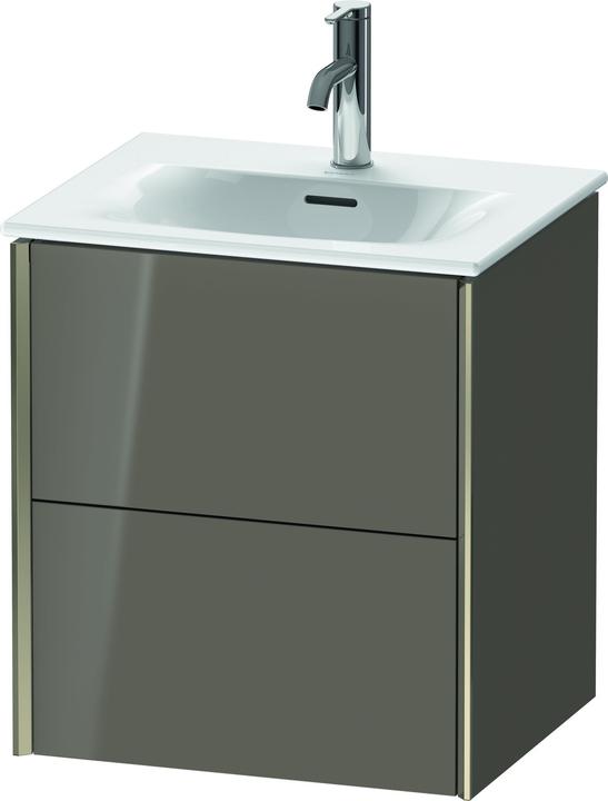 Actual product image Duravit Durait XViu 4131 Vanity unit wall-mounted, 2 drawers, for washbasin Viu 234453, 510x420 mm