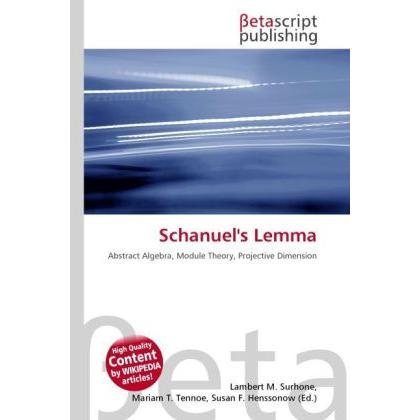 Schanuel's Lemma, Fachbücher