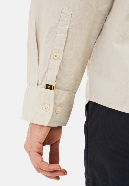 Produktbild Camel Active Langarm-Leinenhemd mit Soft-Wash-Veredelung (L)