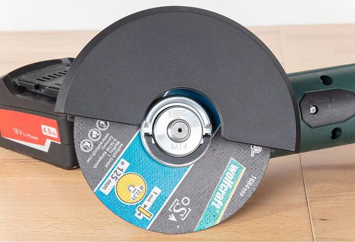 Actual product image wolfcraft 1 M14 angle grinder quick-release nut