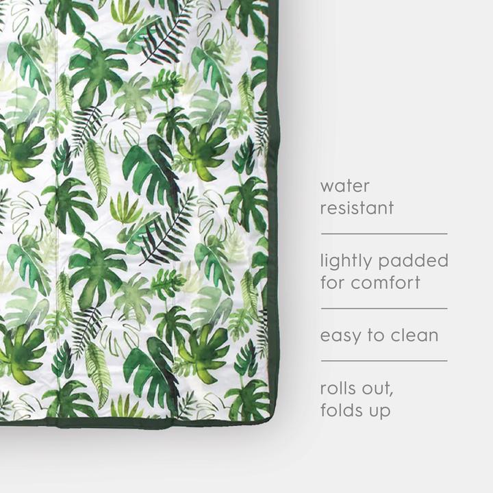 Produktbild little unicorn Outdoor Blanket Extra Big - Tropical Leaf