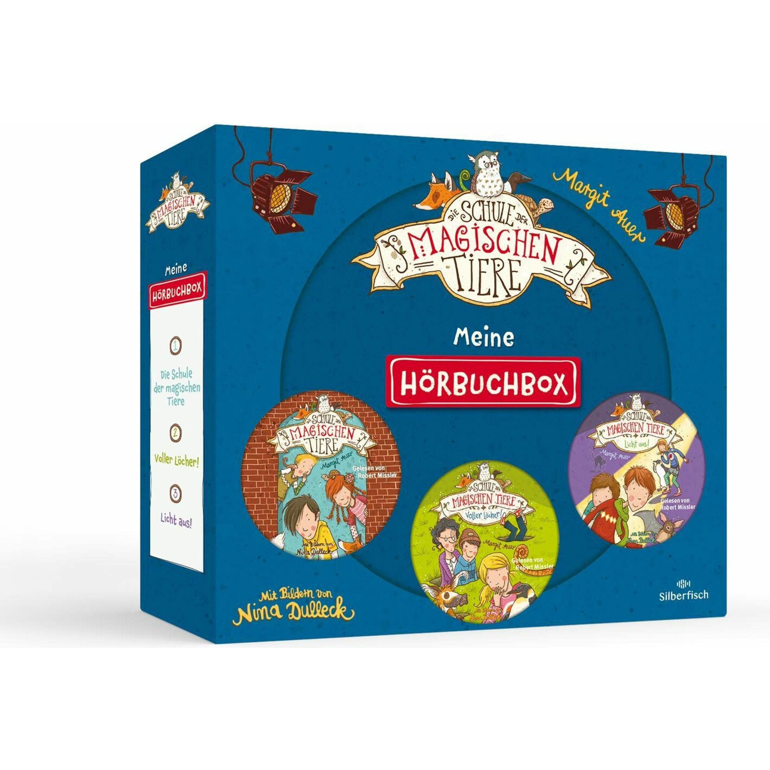 Hörbuch Hamburg Die Schule der mag Tiere - Meine Hörbuchbox 1 (Robert Missler, Margit Auer, Deutsch) (7456-0471-9)
