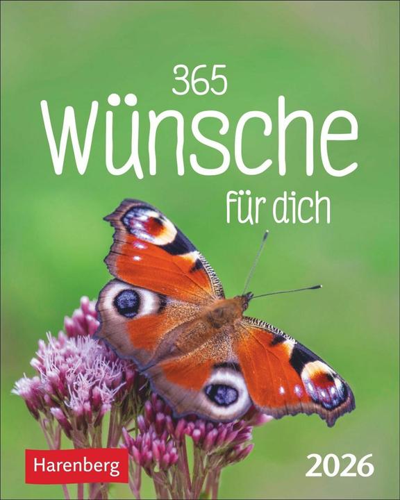 Image du produit Harenberg 365 Wünsche für dich Mini-Geschenkkalender 2026 (Allemand)