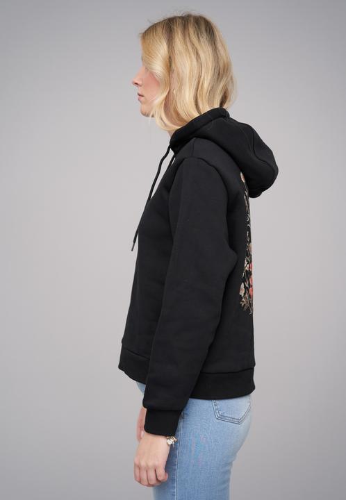 Produktbild Merchcode Ladies 77 Botanical Black Everyday Hoodie - 187593 (S)