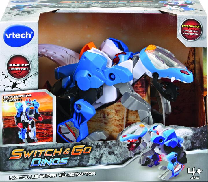 Immagine prodotto VTech Switch & Go Dinos - Mastor, le super Vélociraptor