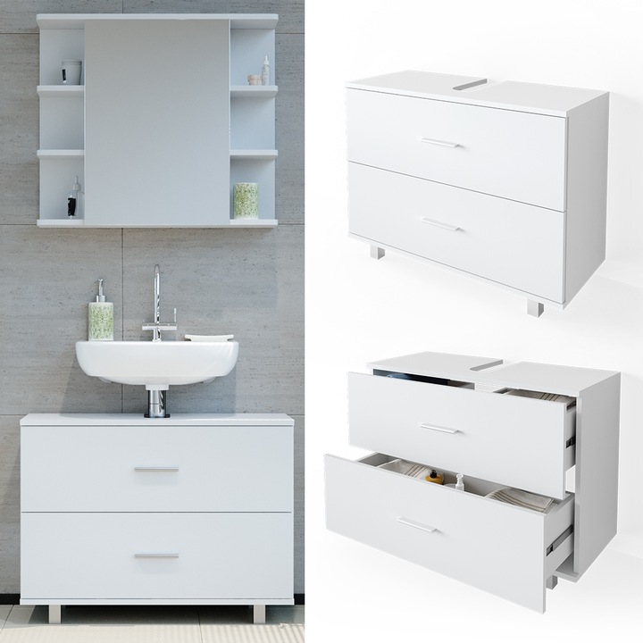Actual product image Vicco Ilias (80 x 33 x 61 cm)