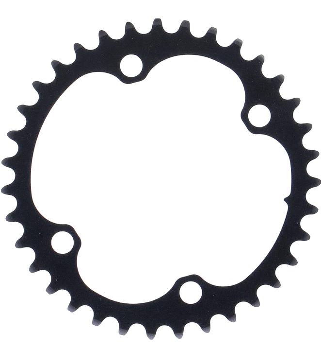 Actual product image Sram Chain Ring Road 107BCD 2X12 Force With Cover Plate (48)