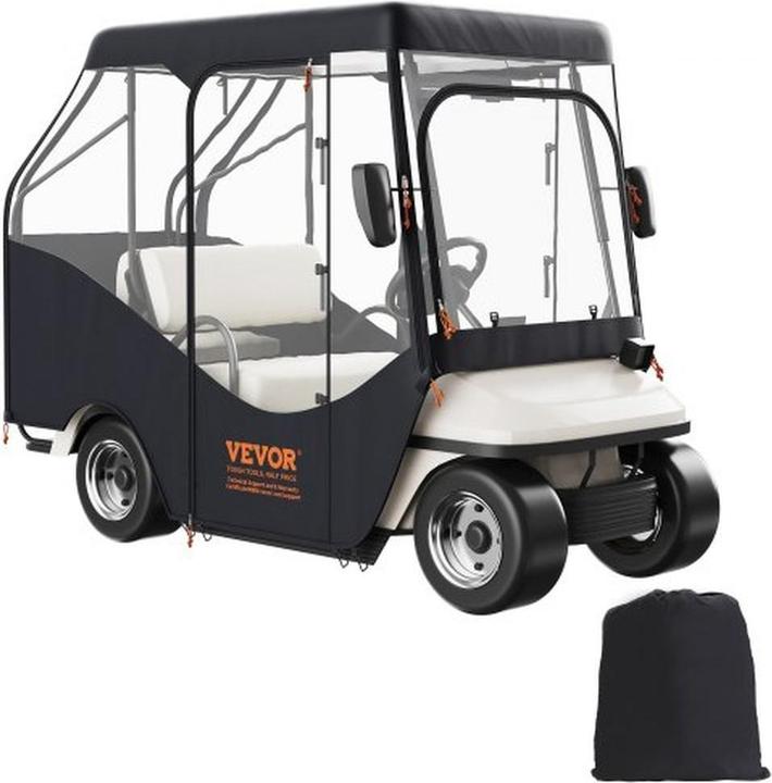 Produktbild Vevor Transparente Golfwagen-Regenabdeckung