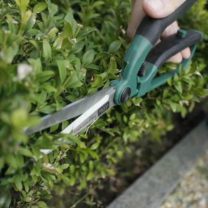 Image du produit Siena Garden Siena Ciseaux de taille CB2100 Longueur : 27 cm, avec Softgrip