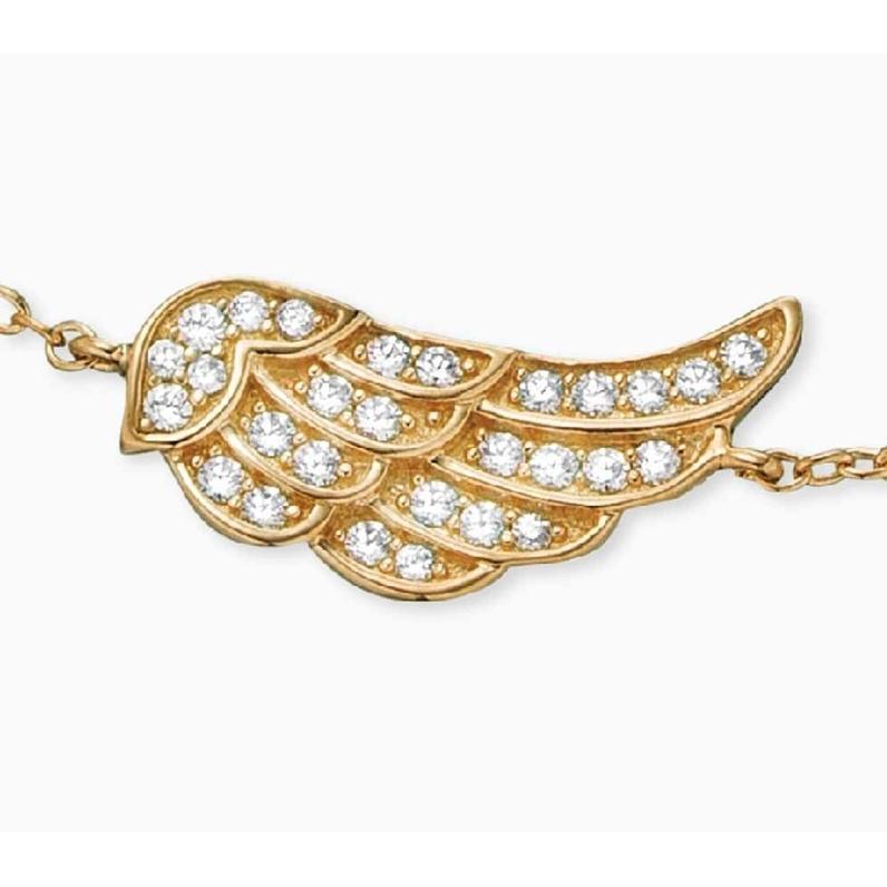 Thumbnail - Engelsrufer, Armschmuck, Armband Flügel, (17.50 cm, Silber)