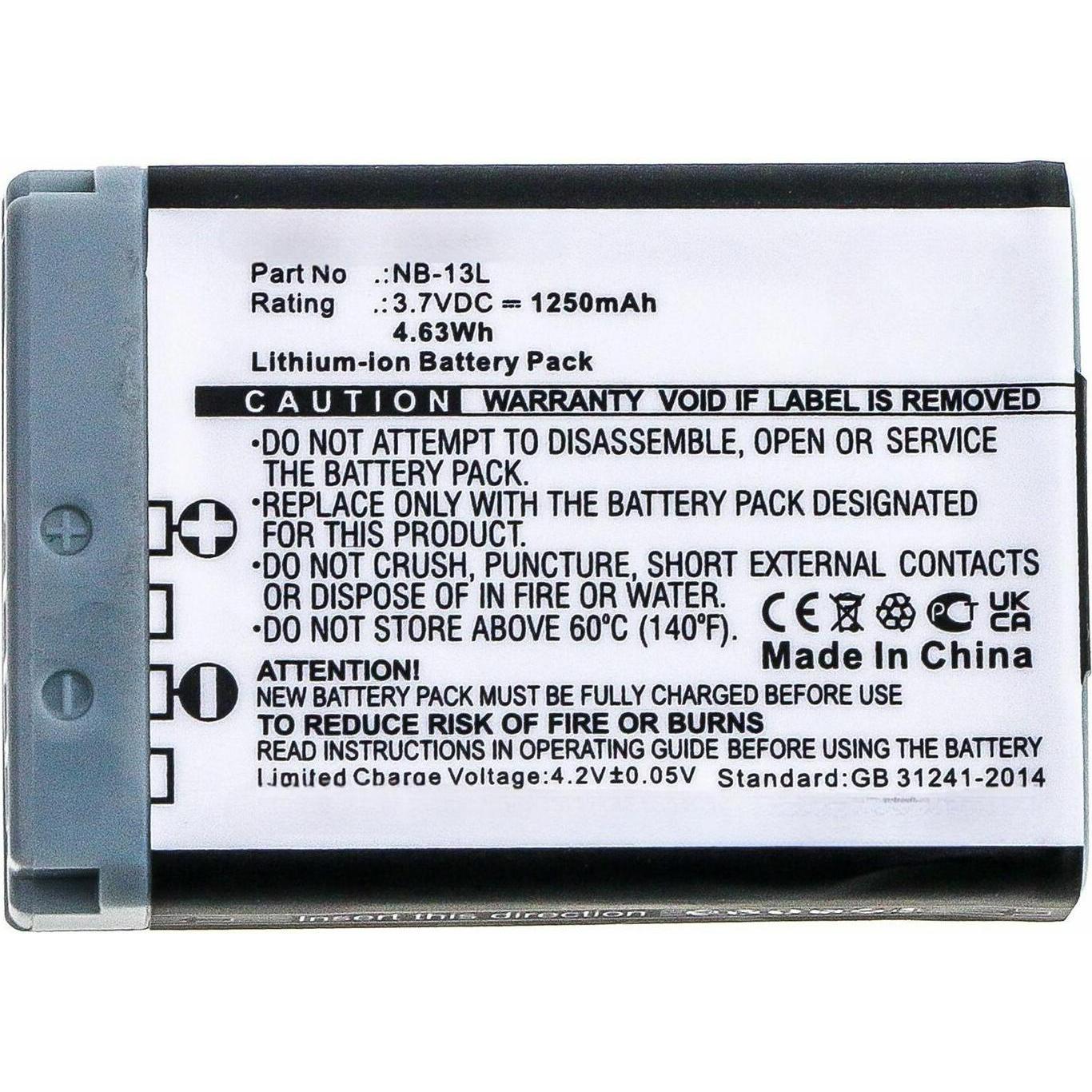 CoreParts Battery for Camera (Akku), Kamera Stromversorgung