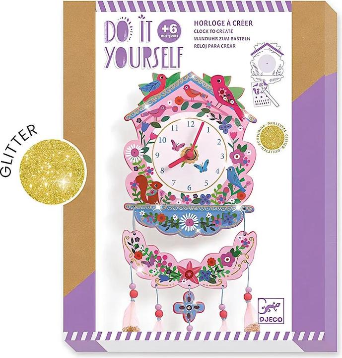 Produktbild Djeco DIY - Wanduhr Kuckuck