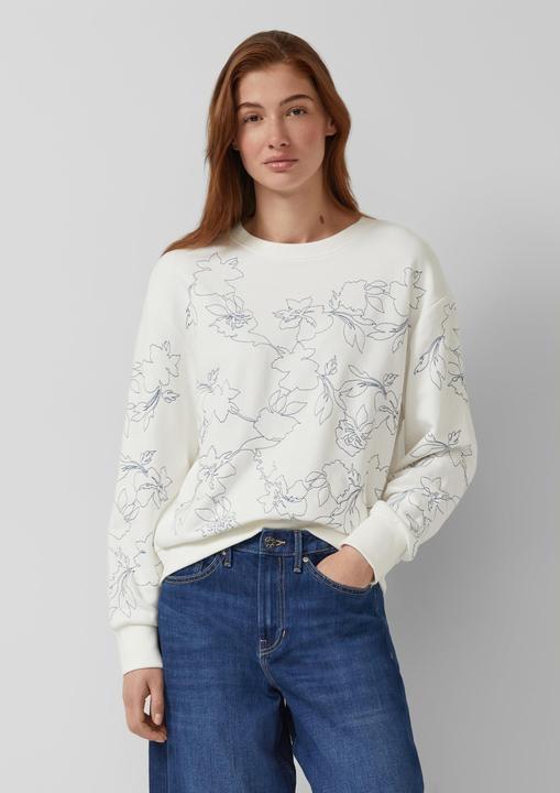 Produktbild s.Oliver Sweatshirt Sweatshirt mit Stickerei (46)