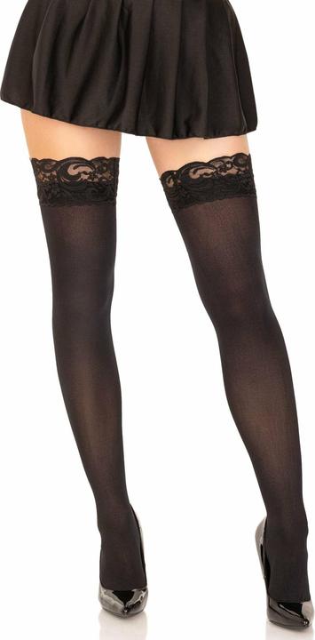 Produktbild Leg Avenue Strümpfe mit Spitzenabschluss (L, M, S)