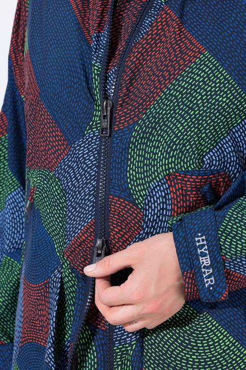 Image du produit Ulla Popken Veste de pluie imperméable, capuche et fermeture zippée de chaque côté, coupe évasée (50, 52)
