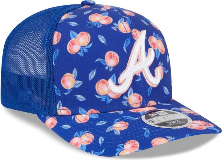 Actual product image New Era Kinder 9Seventy Mesh Cap - PEACH Atlanta Braves (54, 55, 56)