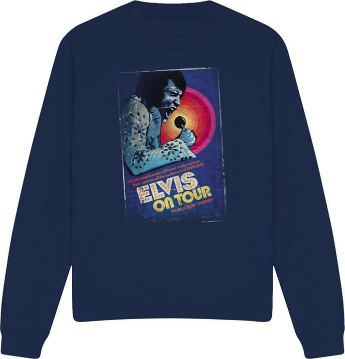 Produktbild Elvis On Tour Poster Sweatshirt (M)